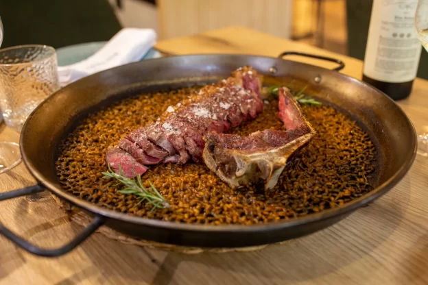 Arroz de chuletón