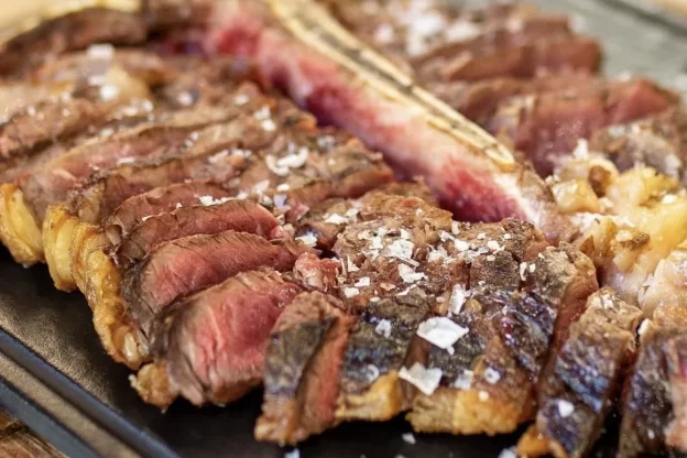 T-bone de cada madurada (45 días de maduración)